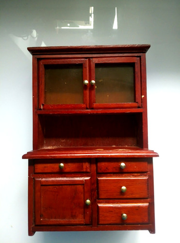 Vintage style dolls house - vintage,