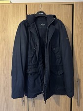 Hackett Men’s Winter Down Parka Jacket Coat Size M