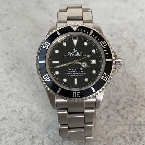 2002 rolex sea - sea-dweller, 16600t