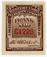 (I.B) US Telegraphs : Western Union (1895)