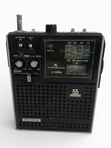 Vintage sony icf 5500m - vintage,