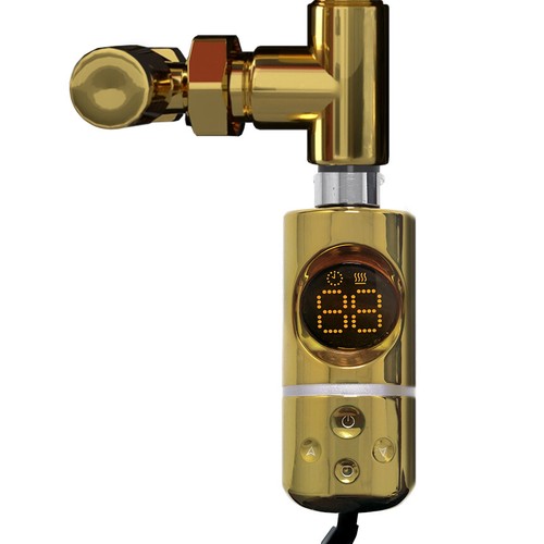Gold polished dual fuel - gold, kit
