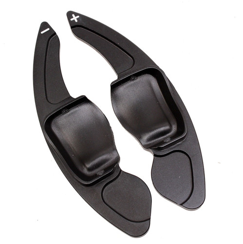 Black metal paddle shift - black,