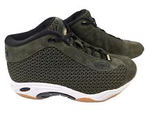 And1 Tai Chi LX Shoes Men's Size US 7.5 Olive Suede Basketball Sneakers 