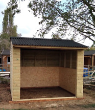 8ft x10ft Animal Horse Field Shelter  Static or Mobile  25mm Cladding