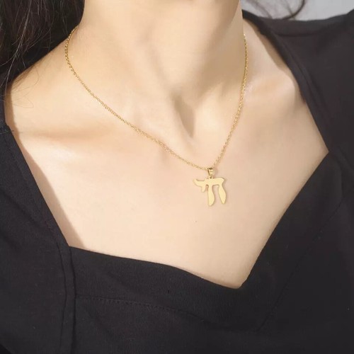 Chai pendant hebrew with - chai, hebrew,