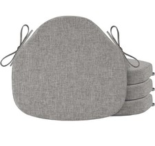 OVOV Chair Cushions for Dining Chairs Set of 4 Windsor Seat Cushion for Kitchen 