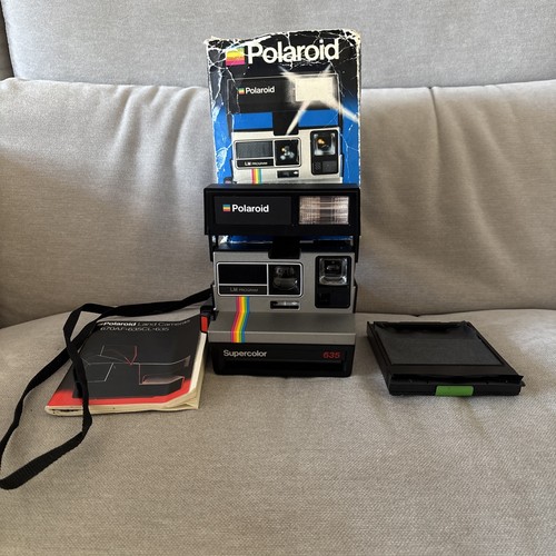 Vintage polaroid supercolor - vintage,