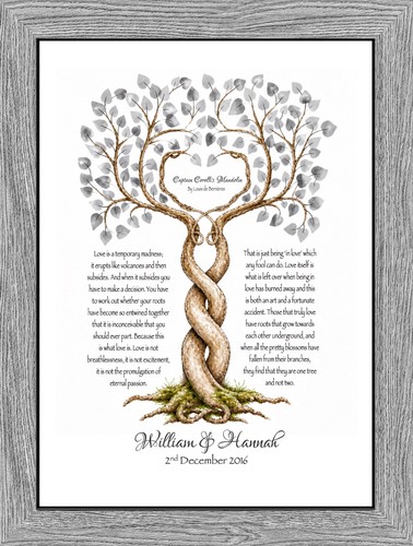 Personalised 10th tin wedding - personalised,
