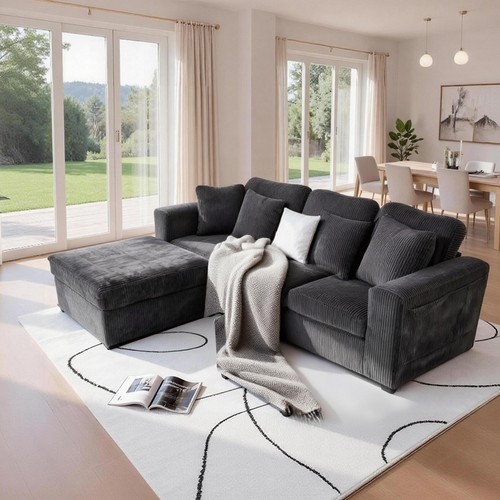 Corner sofa with - with, storage