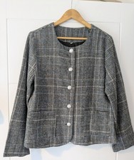 Tweed Style Blazer Jacket