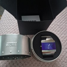 Storm Women's Watch Blue Glass