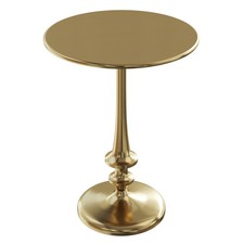 Side Table Iron Pedestal