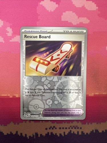 Pokemon card rescue board - rescue,