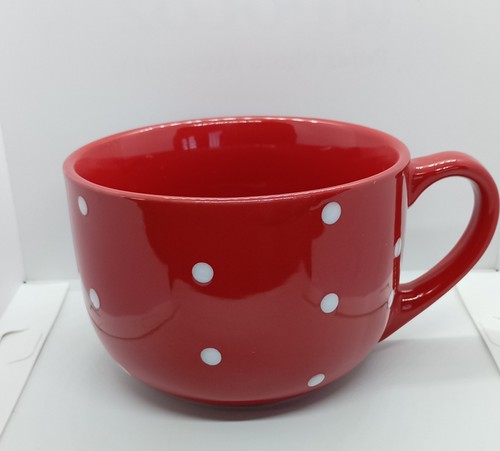 Polka dot ceramic mug jumbo - dot,
