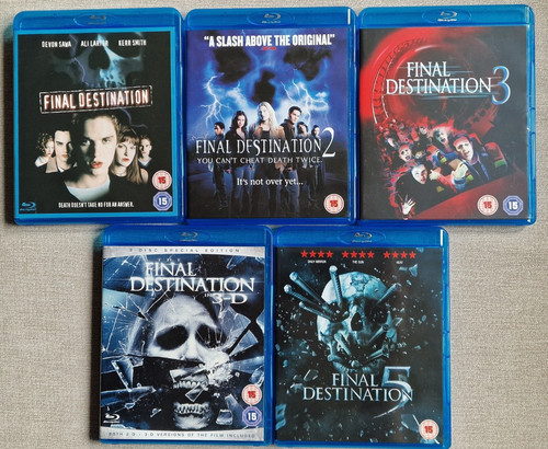 Final destination blu ray - final, blu-ray