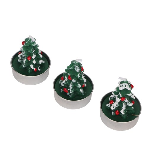 Christmas tree tealight - tree,