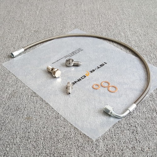 Turbo oil feed line - feed, kit