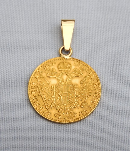 Austrian 1915 one ducat - austrian,