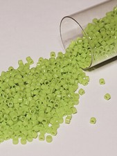 Lime Green Miyuki Delica Beads
