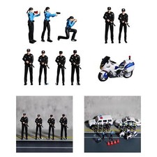 1/64 Scale Police Figures