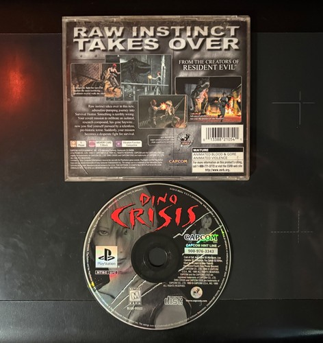 Dino crisis playstation 1 - dino,