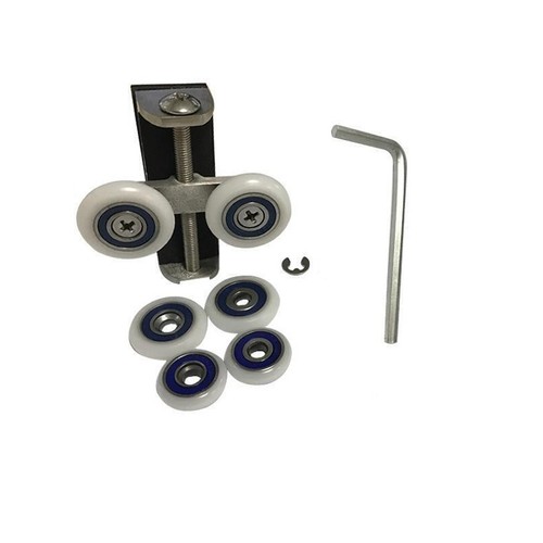 Uniwheel universal shower door - uniwheel,