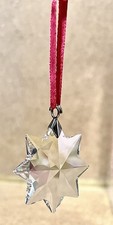 Swarovski Crystal Christmas Star Pendant Ornament. #1.  