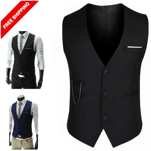 Men 7xl suit waistcoat - ,