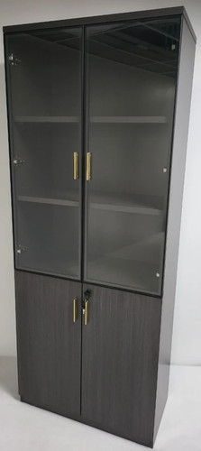 Modern two door bookcase - modern,