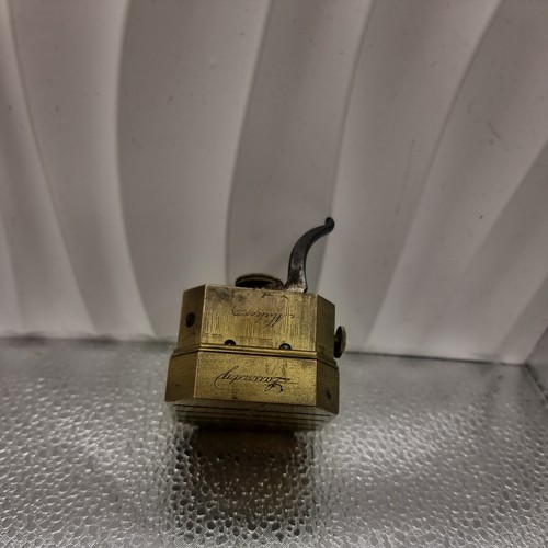 Antique scarificator brass - scarificator,