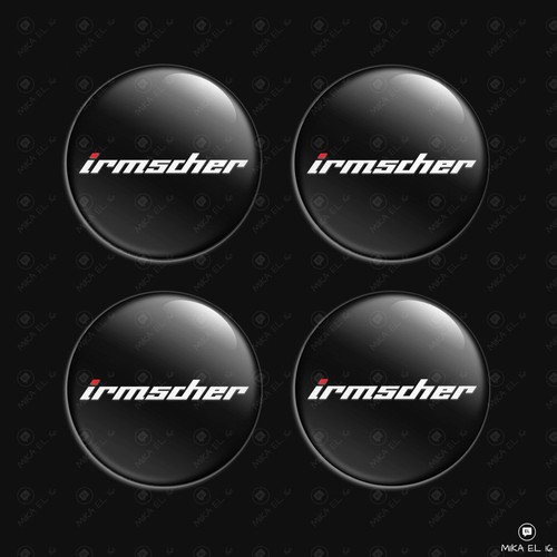 Irmscher wheel hub caps - irmscher,
