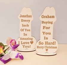 Funny Valentines Gift For Him Her Partner I Love You Thank You Gift Willy