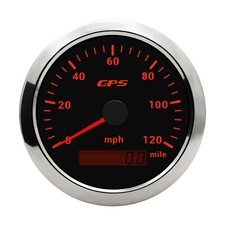 85mm Digital GPS Speedometer Odometer Gauge 0-120MPH For Car Boat Motorcycles
