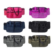Nursing Bag with Pack Pocket Organiser Utility Waist Pack Nurse Fanny Pack