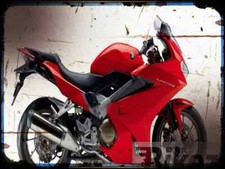 A4 Metal Sign motorbike