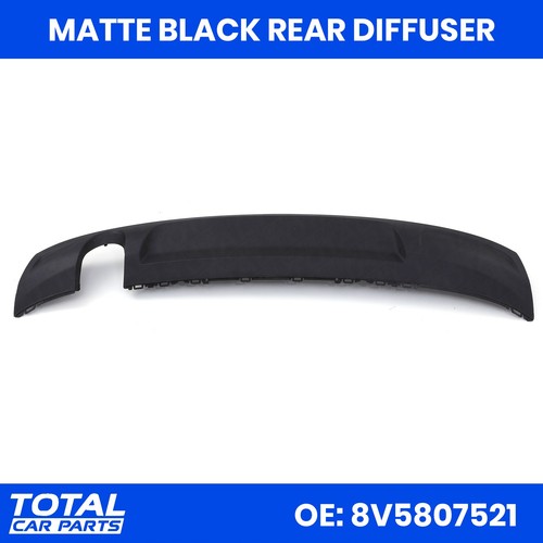 Rear bumper diffuser - rear, single
