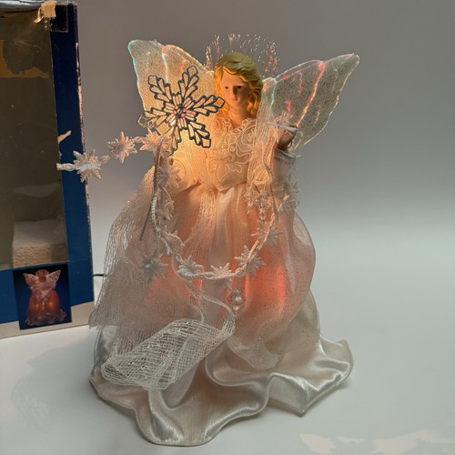 Vintage fibre optic angel - fibre,