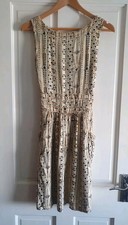 Fat Face Beige Black Aztec