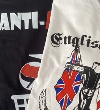 ISD Skinhead Two New T Shirts  Size L, sold as job lot .