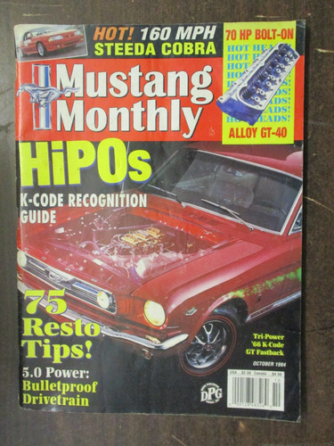 Mustang monthly magazine - mustang,