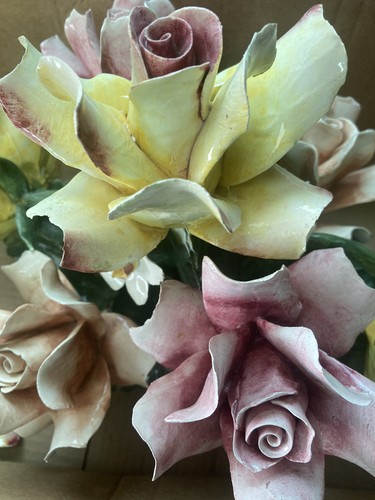 Vintage capodimonte porcelain - capodimonte,