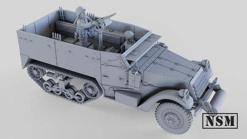Wwii halftrack mid - m3,