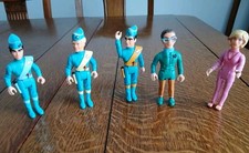 Vintage 1990s 5 x Thunderbirds