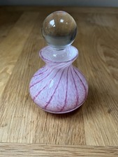 Gorgeous Caithness Glass Miniature Stoppered Bottle