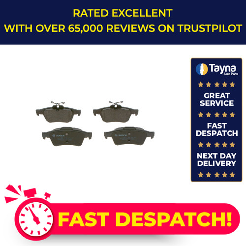 Brake pads set - brake, rear
