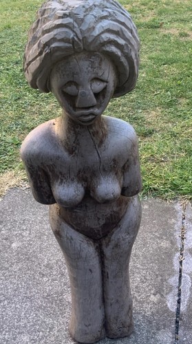 Fabulous hand carved large - carved,
