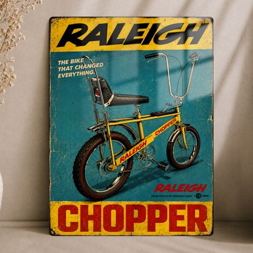 Raleigh chopper retro metal - retro,