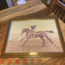 Signed Lester Piggott Number