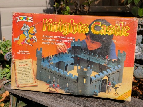 Vintage tudor knights castle - vintage,
